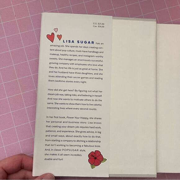Popsugar Power Your Happy by Lisa Sugar Hardcover Book - Picture 2 of 6